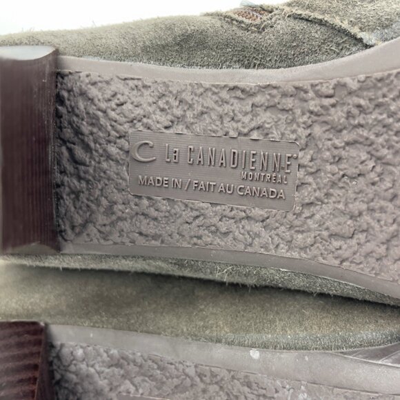 LA CANADIENNE Suede High Heel Boots Size 8M - Picture 8 of 11